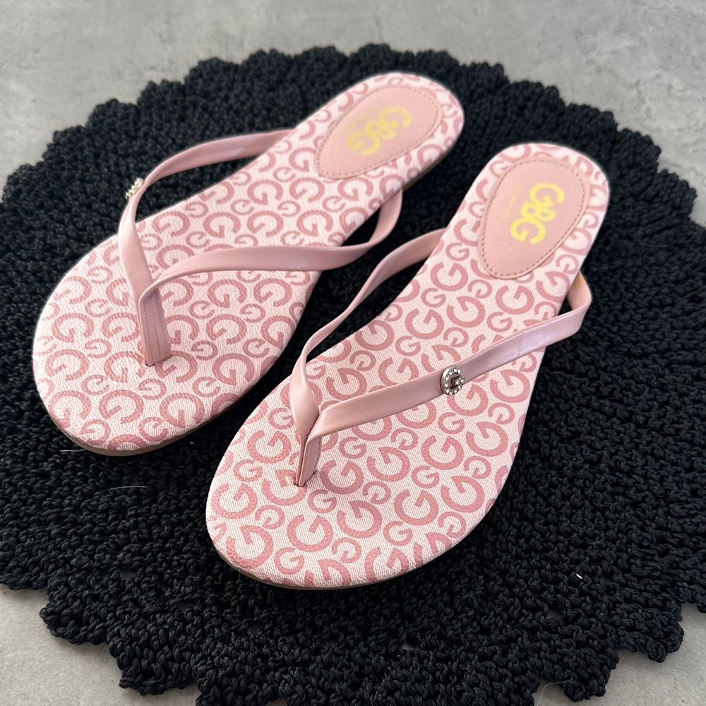 GBG Los Angeles Pink Sandals - Picture 2 of 6